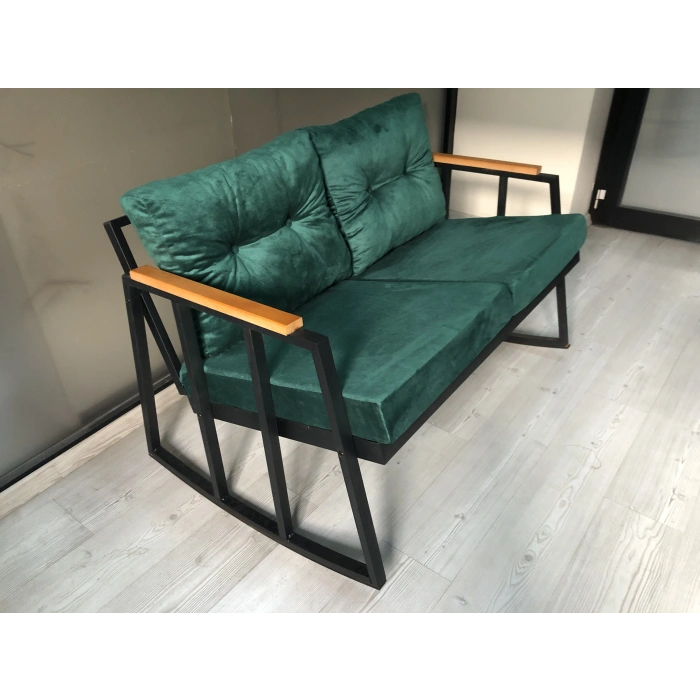 2li Sallanan Sandalye Tv Koltuğu Kafe-balkon-mutfak-berjer-ofis Sallanır Çiftli Koltuk