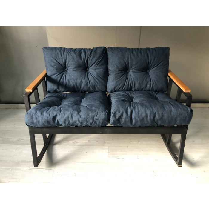 2li Sallanan Sandalye Tv Koltuğu Kafe-balkon-mutfak-berjer-ofis Sallanır Çiftli Koltuk Miami