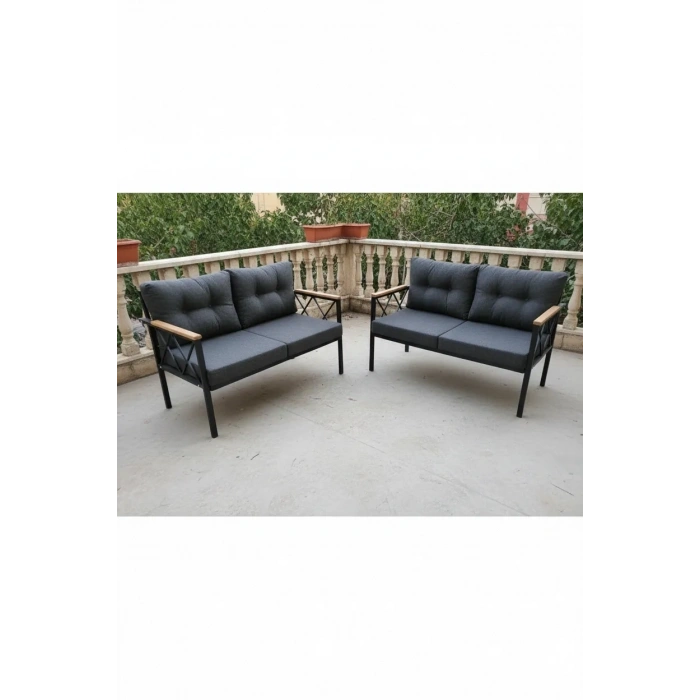 2+2Balkon-bahçe-kafe-çay Seti-koltuk Takımı-oturma Grubu-ofis Koltuğu 2+2