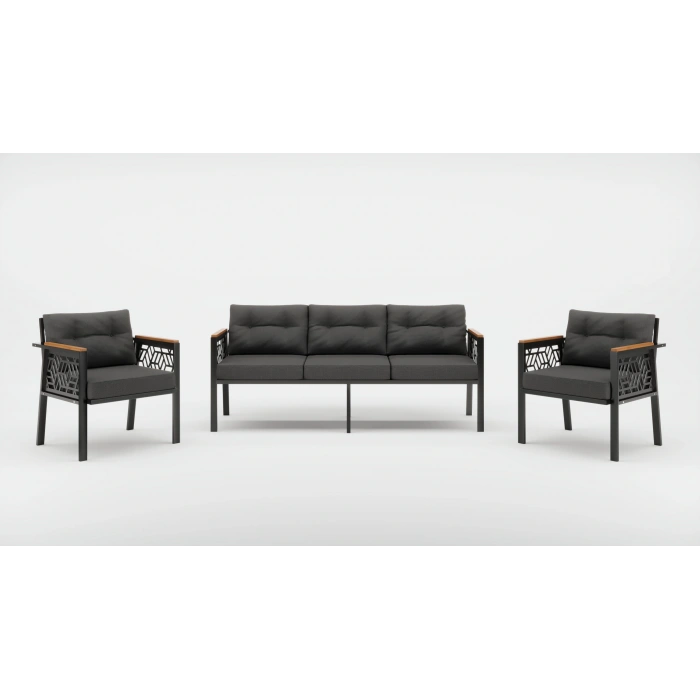 3+1+1 MELİSA Balkon-bahçe-kafe Çay Seti Koltuk Oturma Takımı-oturma Grubu,ofis Koltuğu