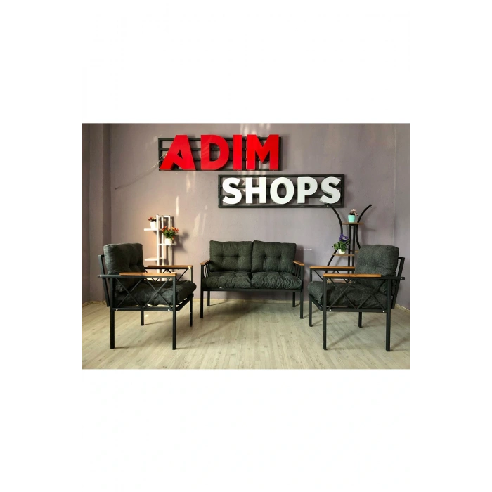 Balkon-bahçe-kafe Çay Seti Koltuk Oturma Takımı-oturma Grubu Miami