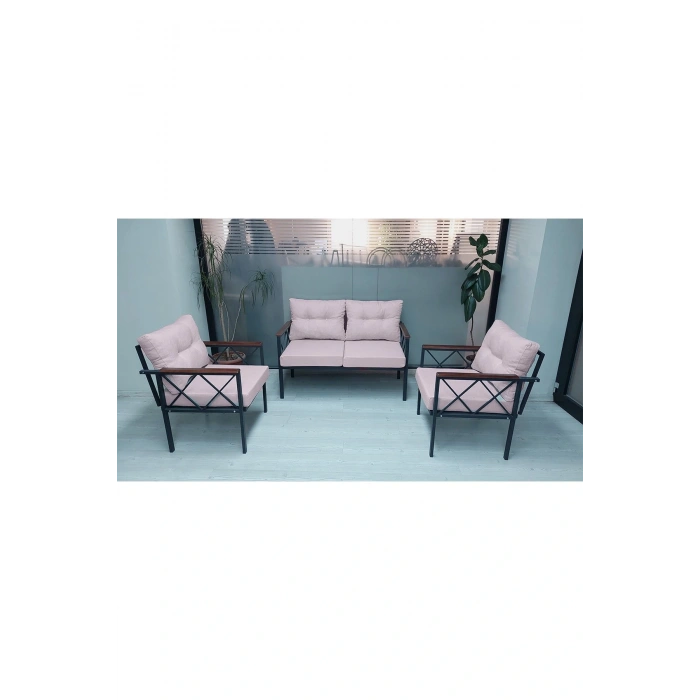 Safir Balkon-bahçe-ofis-kafe Çay Seti Koltuk Oturma Takımı,oturma Grubu Çaysetleri