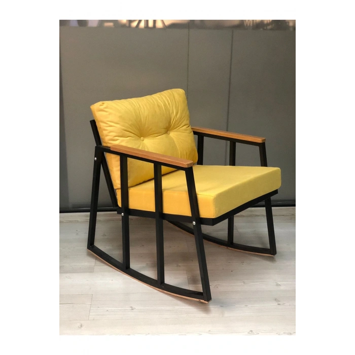 Sallanan Sandalye Tv Koltuğu Kafe-balkon-mutfak-berjer-ofis-salon Sallanır Tekli Koltuk