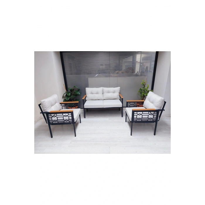 İnci Balkon-bahçe-kafe Çay Seti Koltuk Oturma Takımı-oturma Grubu