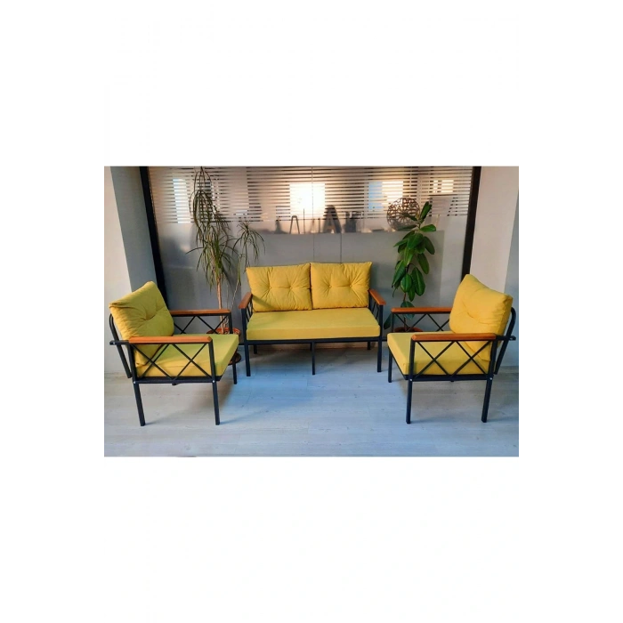 Safir Balkon-bahçe-kafe-çay Seti-koltuk Takımı-oturma Grubu-ofis Koltuğu