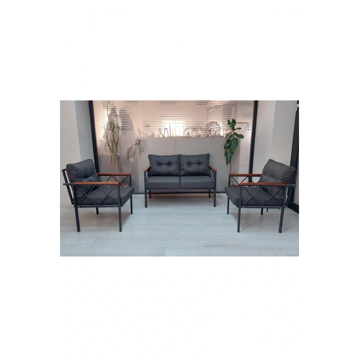 Safir Balkon-bahçe-kafe-çay Seti-koltuk Takımı-oturma Grubu-ofis Koltuğu