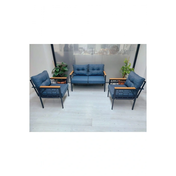 İnci Balkon-bahçe-kafe Çay Seti Koltuk Oturma Takımı-oturma Grubu