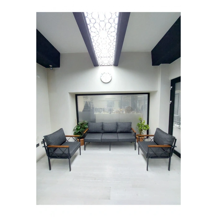 Safir Balkon-bahçe-kafe Çay Seti Koltuk Oturma Takımı-oturma Grubu