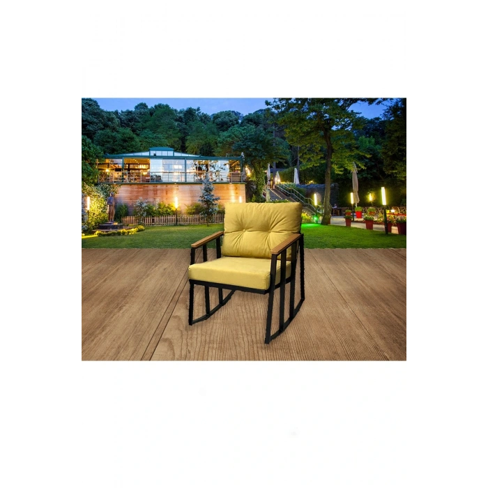 Balkon-bahçe-kafe Çay Seti Koltuk Oturma Takımı,oturma Grubu Çaysetleri Sallanır Koltuk