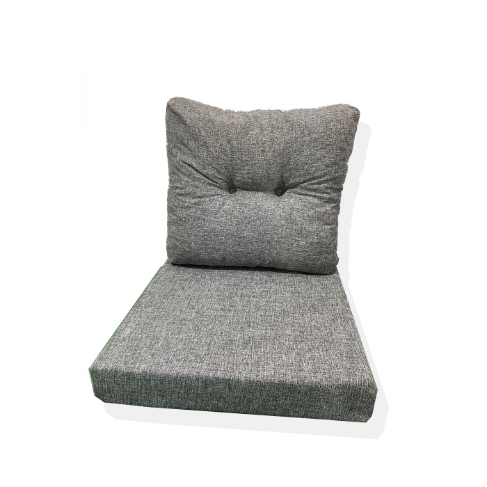 Bahçe Balkon Mobilyası Minderi (1 ADET MİNDER, 1 ADET KIRLENT)