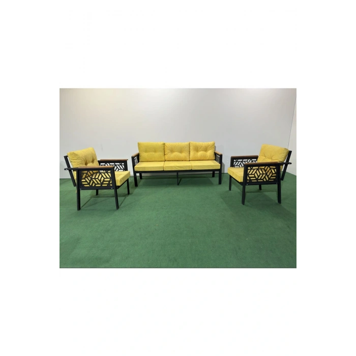 3+1+1 MELİSA Balkon-bahçe-kafe Çay Seti Koltuk Oturma Takımı-oturma Grubu,ofis Koltuğu