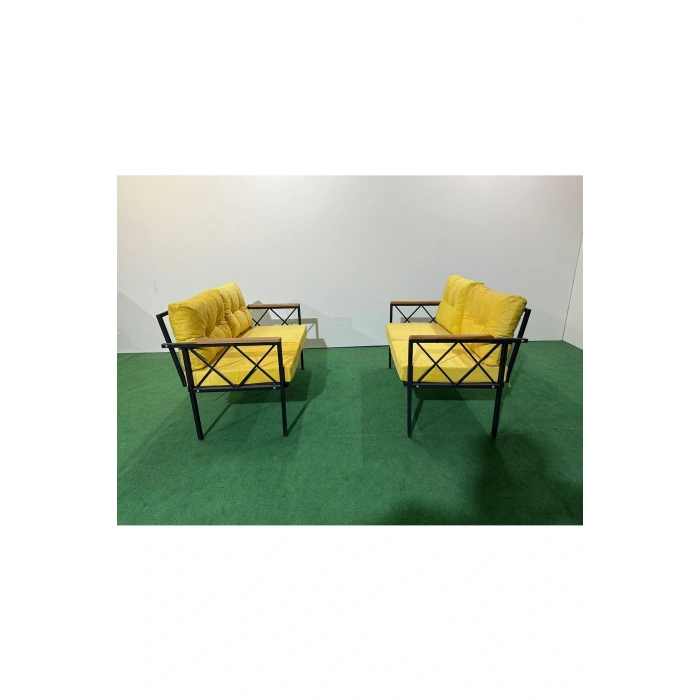 2+2Balkon-bahçe-kafe-çay Seti-koltuk Takımı-oturma Grubu-ofis Koltuğu 2+2