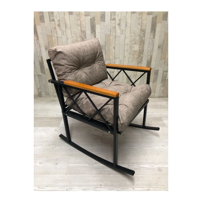 Sallanan Sandalye Tv Koltuğu Kafe-balkon-mutfak-berjer-ofis Sallanır Tekli Koltuk Miami