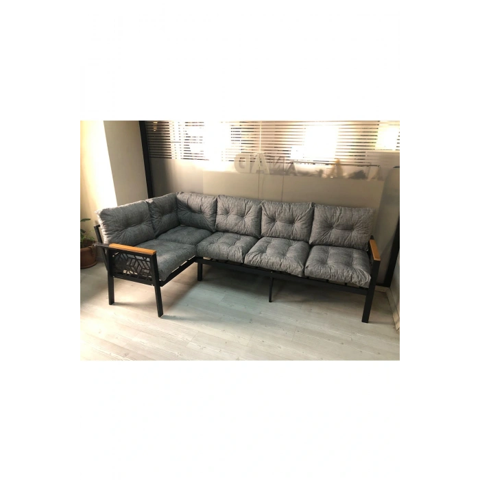 Miami melisa 3+2 Köşe Yön değiştirilebilir Koltuk Takımı Balkon-bahçe-kafe-çay Seti