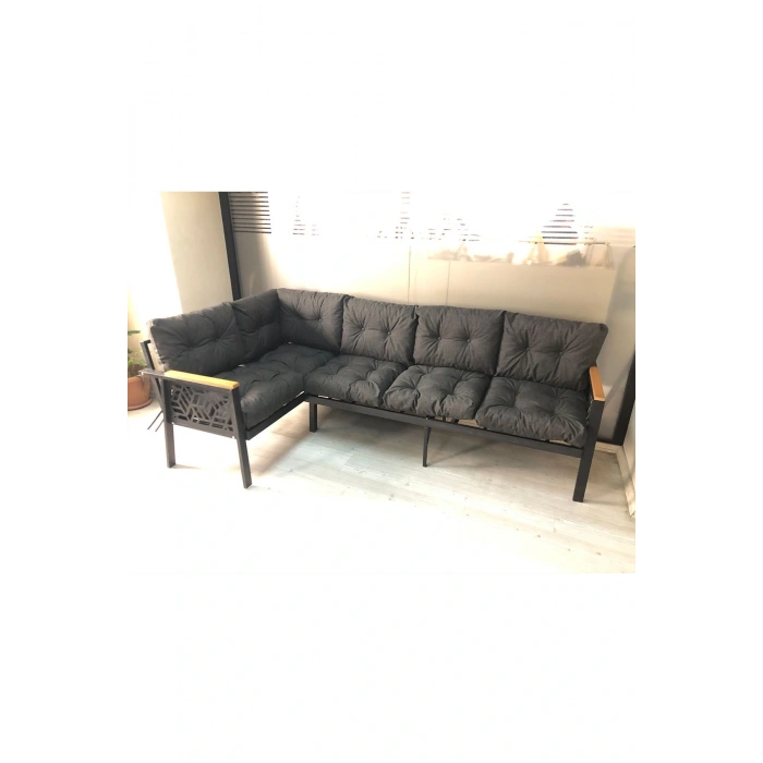 Miami melisa 3+2 Köşe Yön değiştirilebilir Koltuk Takımı Balkon-bahçe-kafe-çay Seti