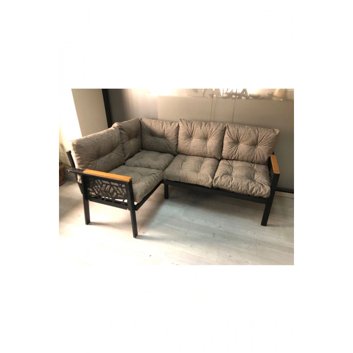 Miami melisa 2+2 Köşe Yön değiştirilebilir Koltuk Takımı Balkon-bahçe-kafe-mutfak-takımı