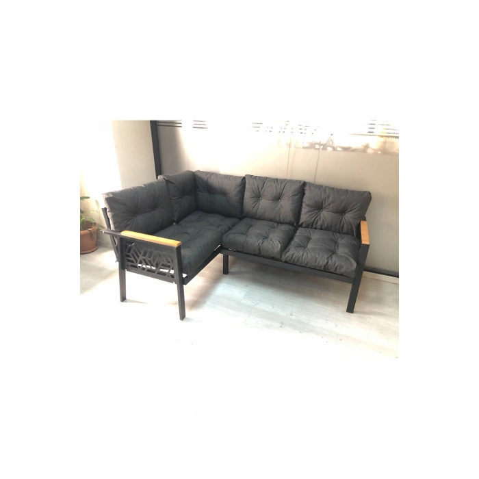 Miami melisa 2+2 Köşe Yön değiştirilebilir Koltuk Takımı Balkon-bahçe-kafe-mutfak-takımı