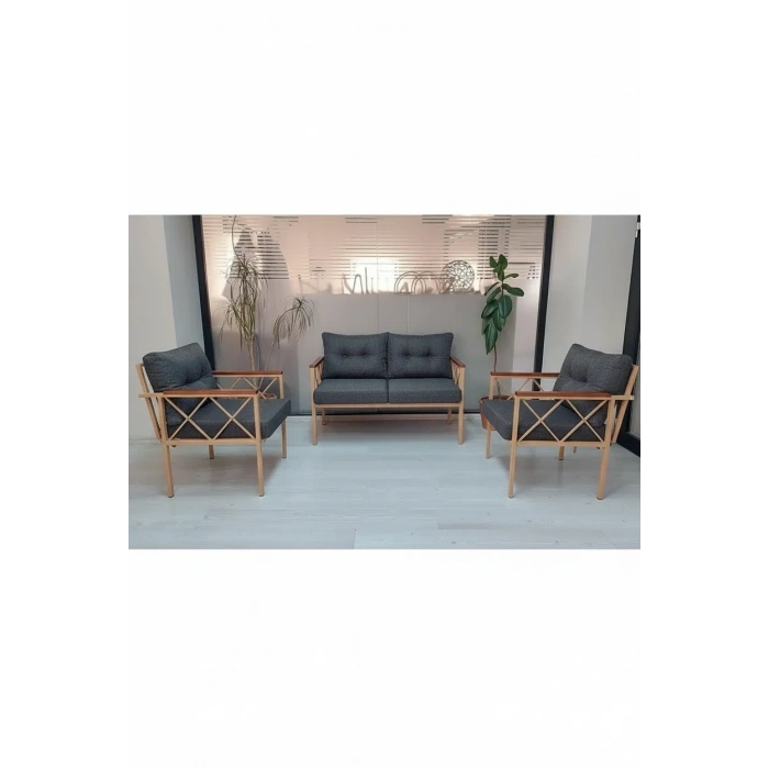 Safir cappuccino profil Balkon-bahçe-kafe Çay Seti Koltuk Oturma Takımı,oturma Grubu