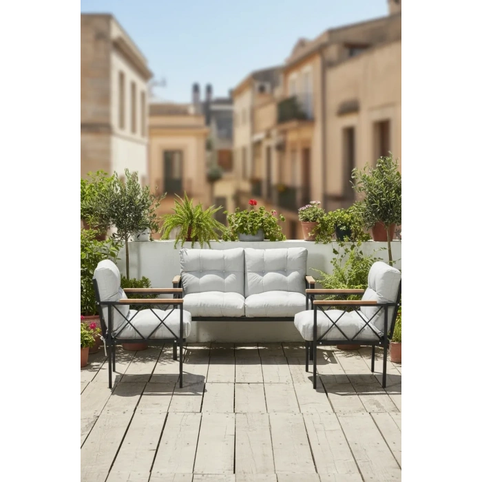 Balkon-bahçe-kafe,çay Seti,koltuk Takımı,oturma Grubu,ofis Koltuğu MİAMİ YENİ