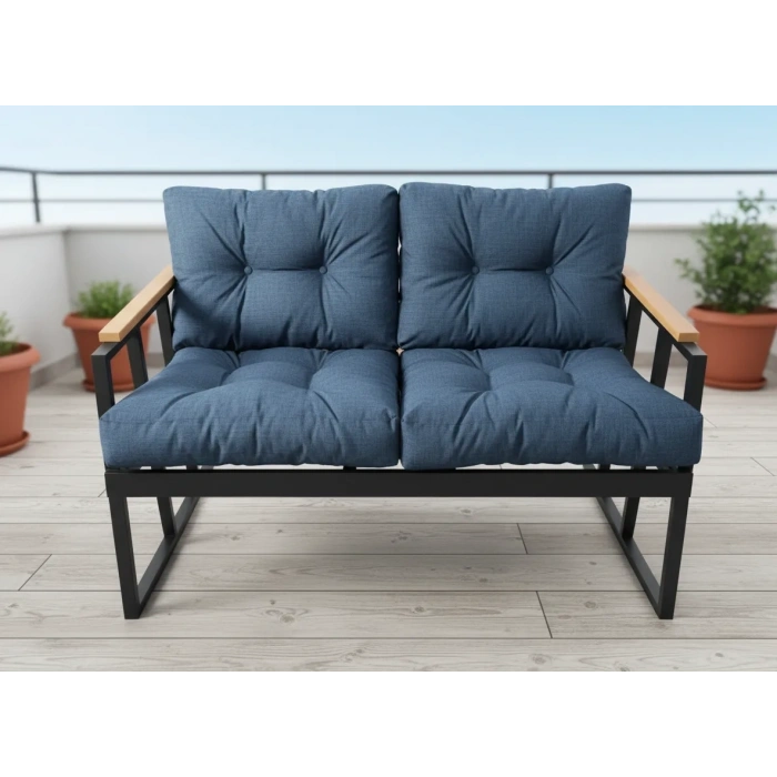 2li Sallanan Sandalye Tv Koltuğu Kafe-balkon-mutfak-berjer-ofis Sallanır Çiftli Koltuk Miami