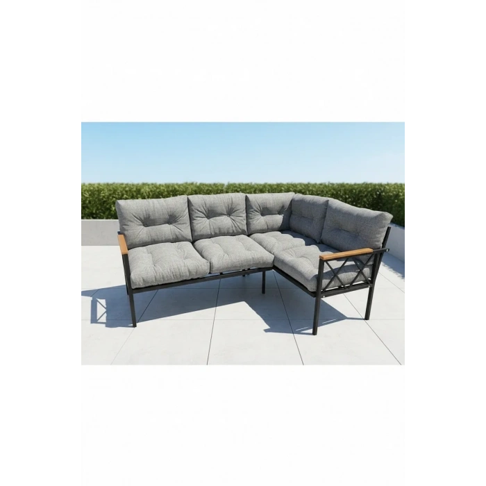 miami Köşe Koltuk Takımı , 2+2 Balkon-bahçe-çay Seti-mutfak Köşesi