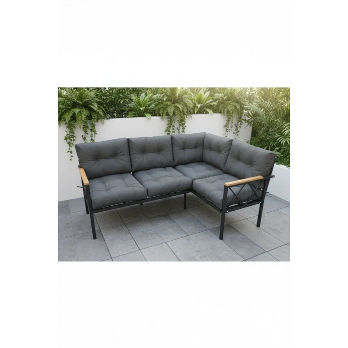 miami Köşe Koltuk Takımı , 2+2 Balkon-bahçe-çay Seti-mutfak Köşesi