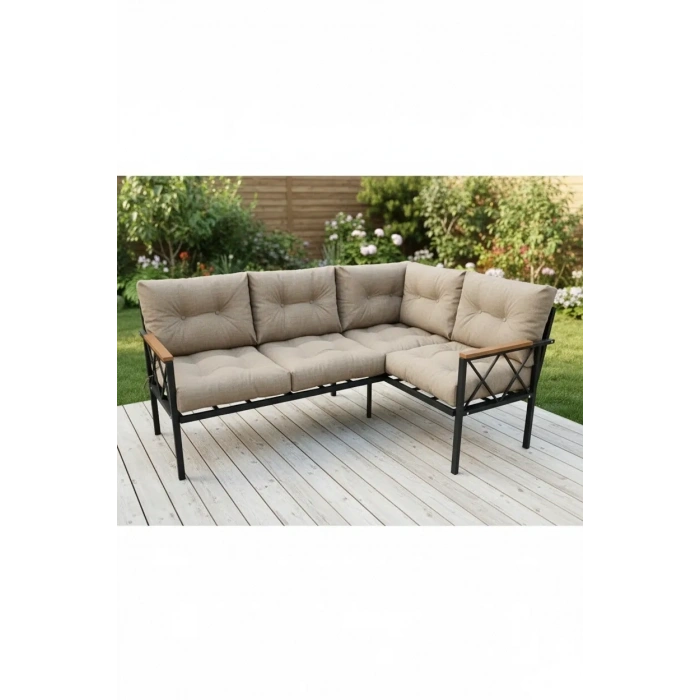 miami Köşe Koltuk Takımı , 2+2 Balkon-bahçe-çay Seti-mutfak Köşesi