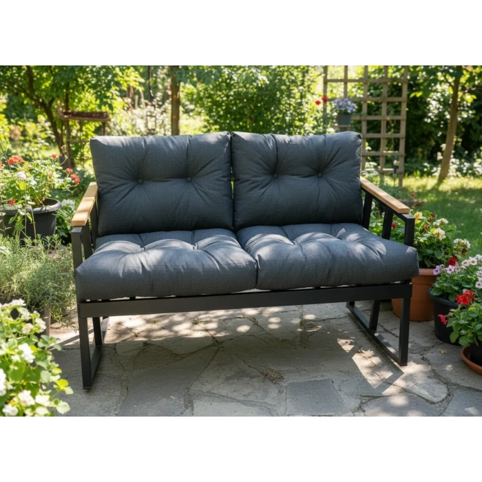 2li Sallanan Sandalye Tv Koltuğu Kafe-balkon-mutfak-berjer-ofis Sallanır Çiftli Koltuk Miami