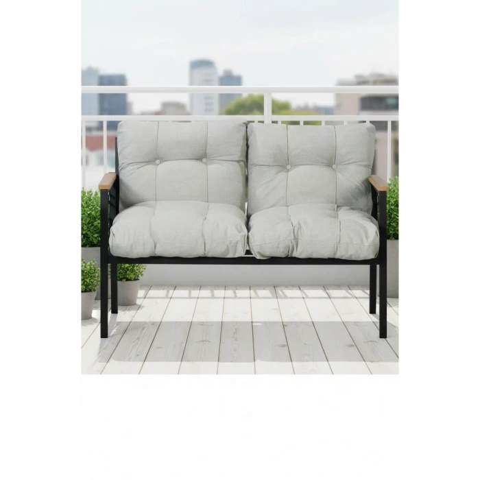 Balkon-bahçe-ofis-kafe-çay Seti-koltuk Takımı-oturma Grubu-ofis Koltuğu-miami Ikili