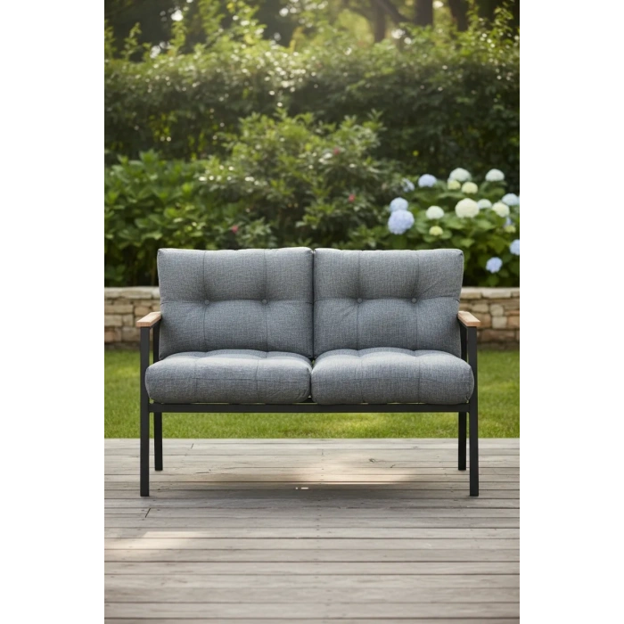 Balkon-bahçe-ofis-kafe Çay Seti Koltuk Oturma Takımı-oturma Grubu Miami Ikili