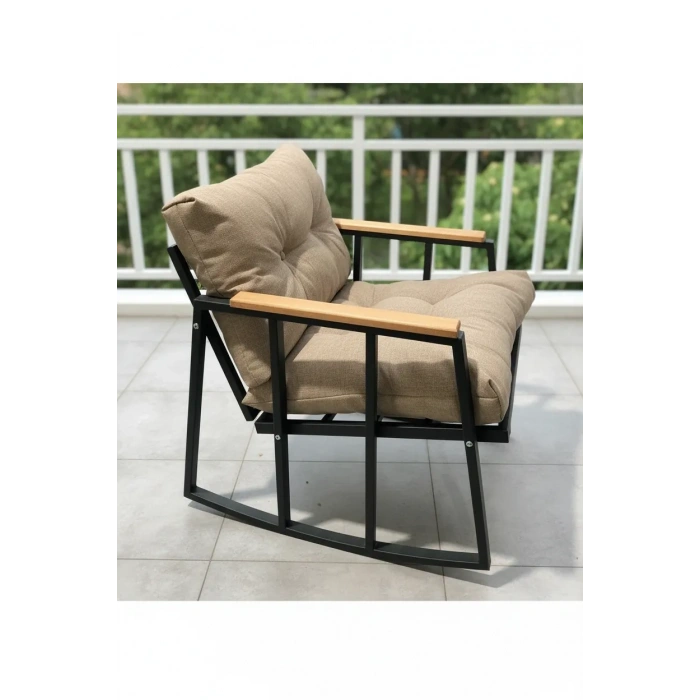 Sallanırtek Balkon-bahçe-kafe Çay Seti Koltuk Oturma Takımı,çaysetleri Sallanır Koltuk Miami