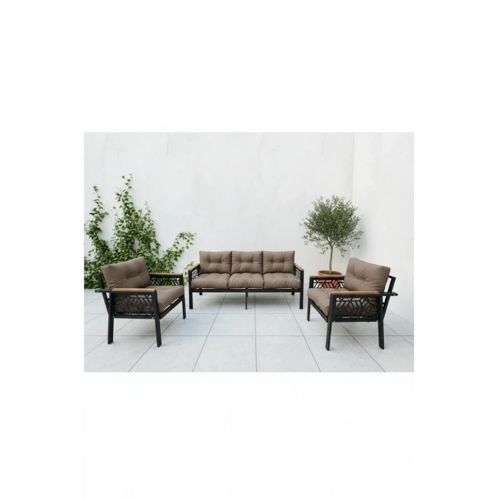 MİAMİ 3+1+1 MELİSA Balkon-bahçe-kafe Çay Seti Koltuk Oturma Takımı-oturma Grubu,ofis Koltuğu