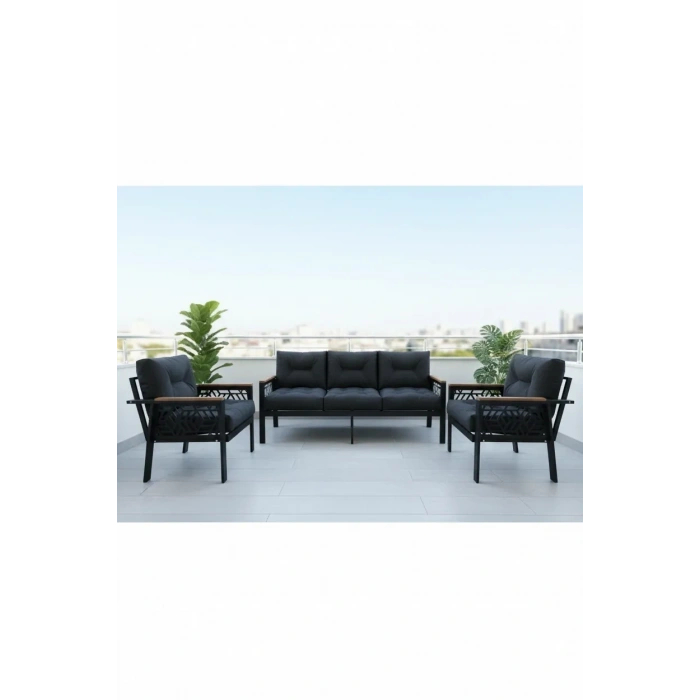 MİAMİ 3+1+1 MELİSA Balkon-bahçe-kafe Çay Seti Koltuk Oturma Takımı-oturma Grubu,ofis Koltuğu
