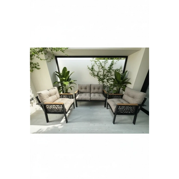 MİAMİ 2+1+1 MELİSA Balkon-bahçe-kafe Çay Seti Koltuk Oturma Takımı-oturma Grubu,ofis Koltuğu