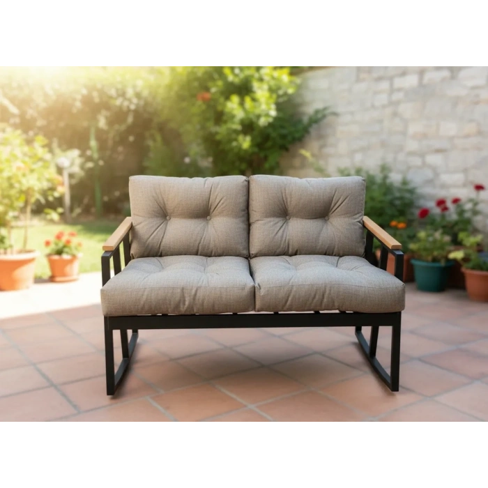 2li Sallanan Sandalye Tv Koltuğu Kafe-balkon-mutfak-berjer-ofis Sallanır Çiftli Koltuk Miami