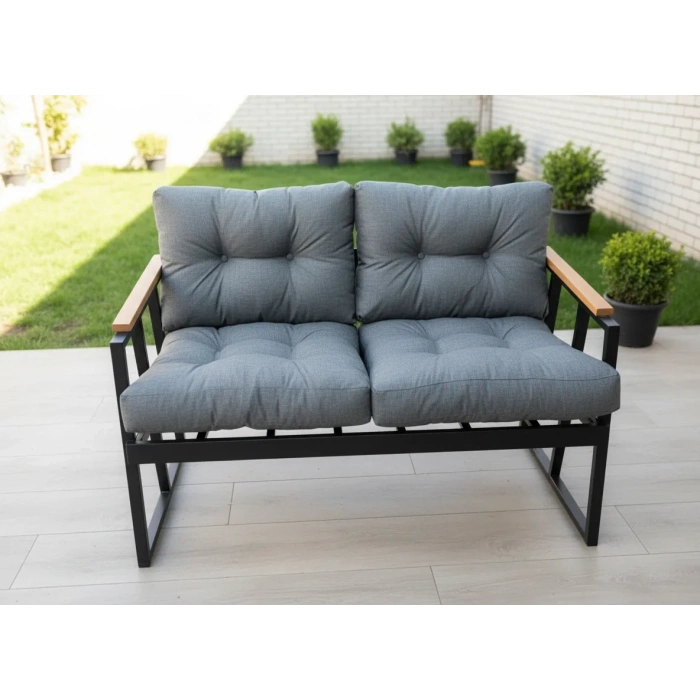 2li Sallanan Sandalye Tv Koltuğu Kafe-balkon-mutfak-berjer-ofis Sallanır Çiftli Koltuk Miami