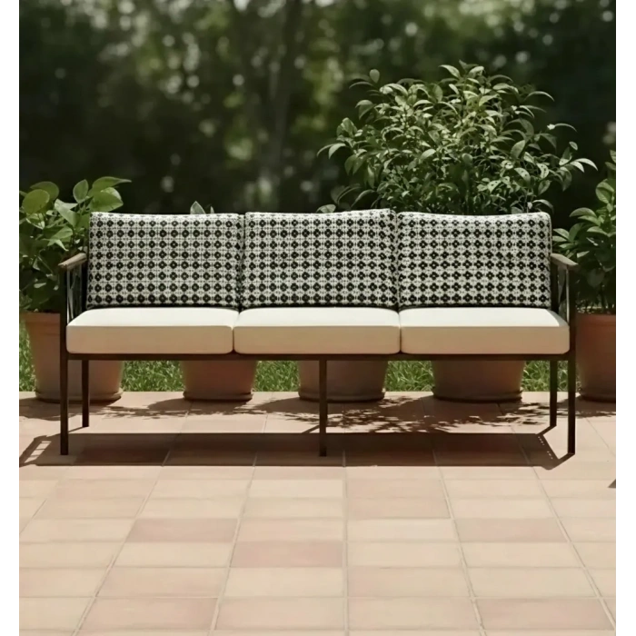 Safir 3lü Kaz Ayağı Kırlent Bahçe,balkon,teras,cafe,çayseti