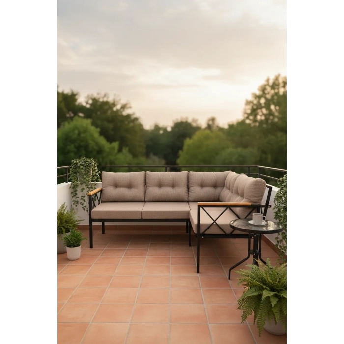 adımshopsKöşe Koltuk Takımı , 222 Balkon-bahçe-kafe,çay Seti,koltuk Takımı,oturma Grubu,ofis Koltuğu