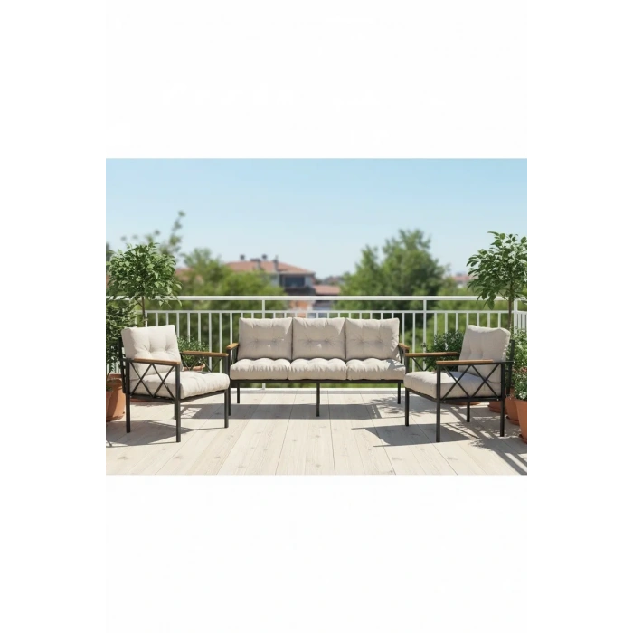 Balkon-bahçe-kafe,çay Seti,koltuk Takımı,oturma Grubu,ofis Koltuğu MİAMİ YENİ