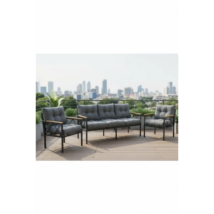 Balkon-bahçe-kafe,çay Seti,koltuk Takımı,oturma Grubu,ofis Koltuğu MİAMİ YENİ