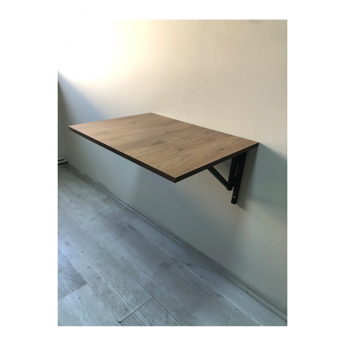Duvara Monte Katlanır Sehpa Çay Seti sehpa Balkon ve Teras sehpası 50x70cm