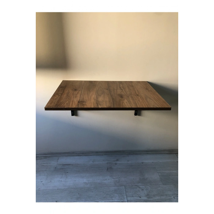 Duvara Monte Katlanır Sehpa Çay Seti sehpa Balkon ve Teras sehpası 50x70cm