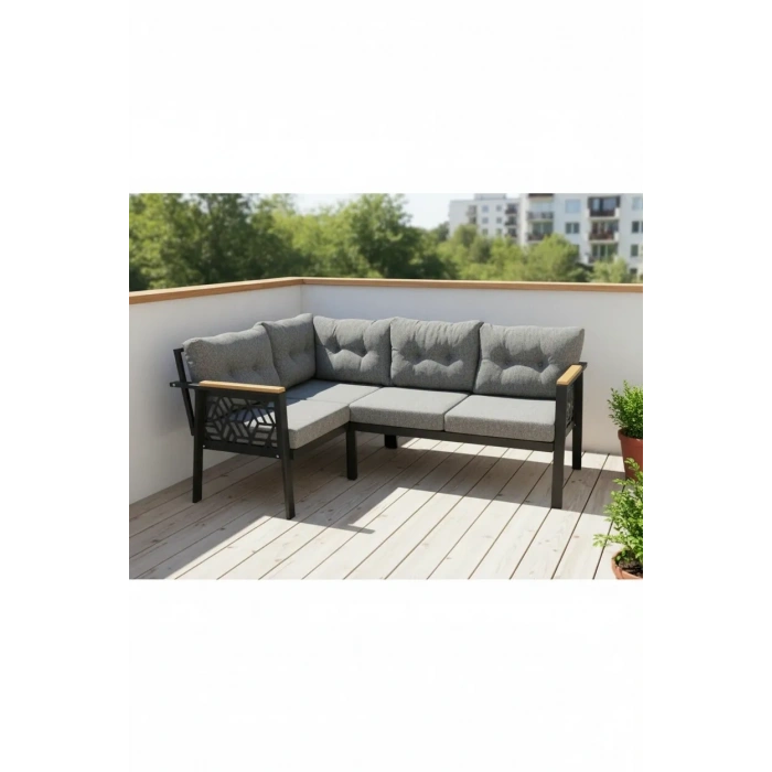 melisa 2+2 Köşe Yön değiştirilebilir Koltuk Takımı Balkon-bahçe-kafe-çay Seti fonksiyonel