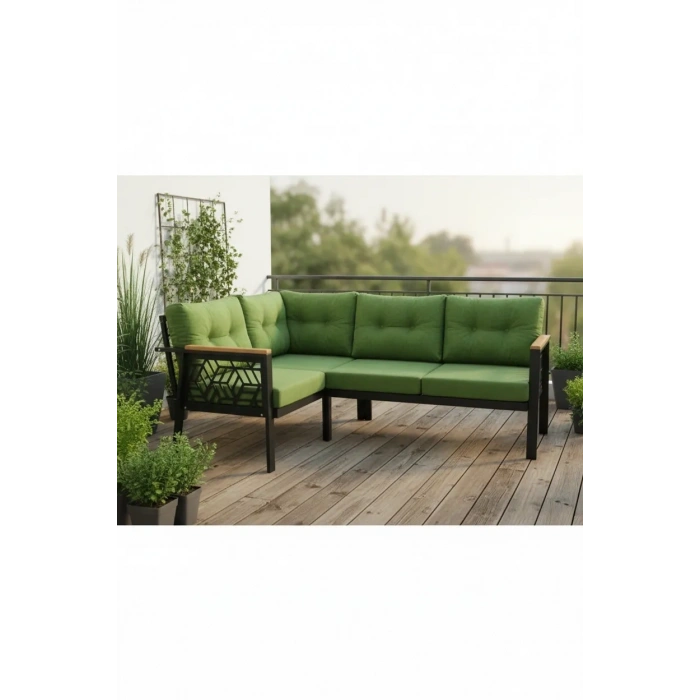 melisa 2+2 Köşe Yön değiştirilebilir Koltuk Takımı Balkon-bahçe-kafe-çay Seti fonksiyonel