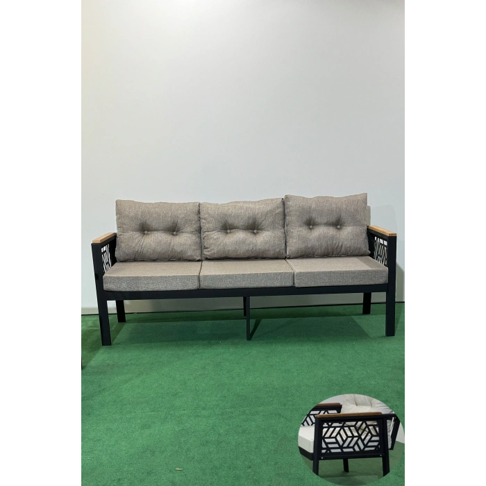 MELİSA 3lü Balkon-bahçe-kafe Çay Seti Koltuk Oturma Takımı-oturma Grubu,ofis Koltuğu