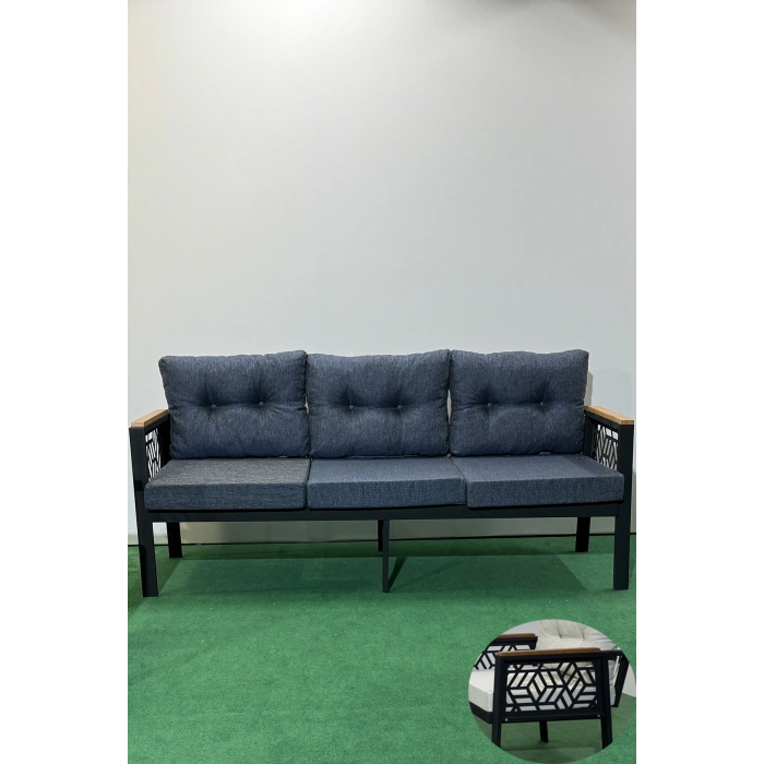 MELİSA 3lü Balkon-bahçe-kafe Çay Seti Koltuk Oturma Takımı-oturma Grubu,ofis Koltuğu