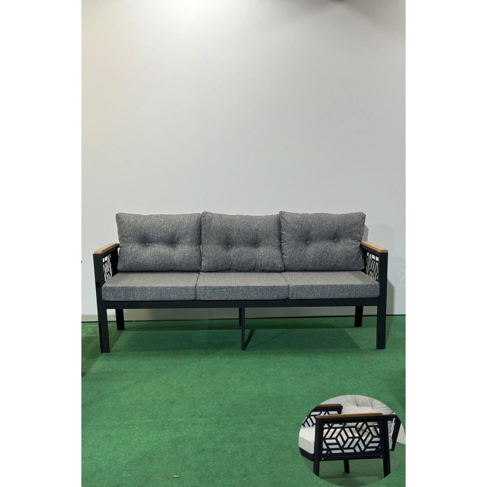 MELİSA 3lü Balkon-bahçe-kafe Çay Seti Koltuk Oturma Takımı-oturma Grubu,ofis Koltuğu