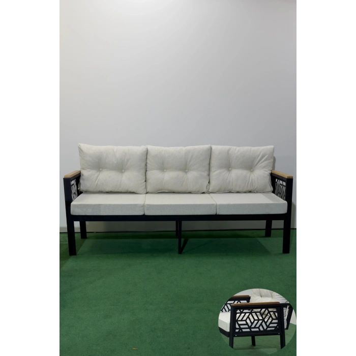 MELİSA 3lü Balkon-bahçe-kafe Çay Seti Koltuk Oturma Takımı-oturma Grubu,ofis Koltuğu