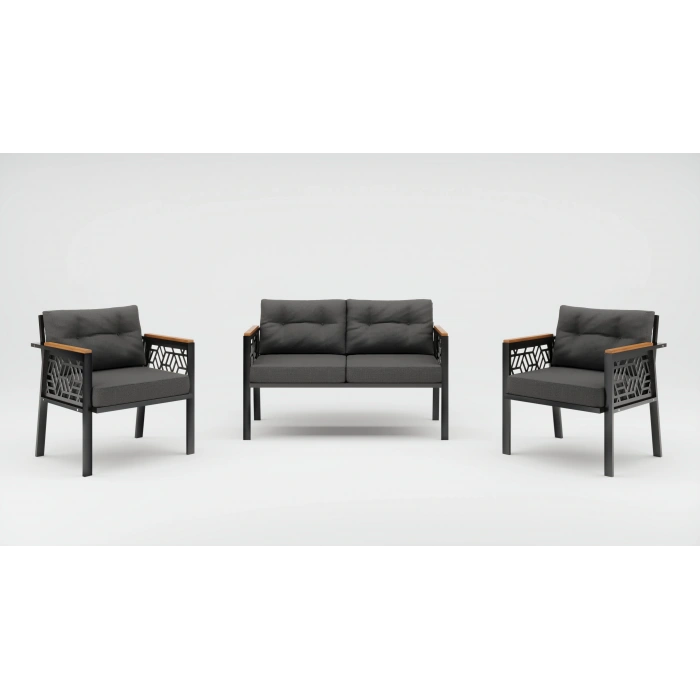 MELİSA Balkon-bahçe-kafe Çay Seti Koltuk Oturma Takımı-oturma Grubu,ofis Koltuğu