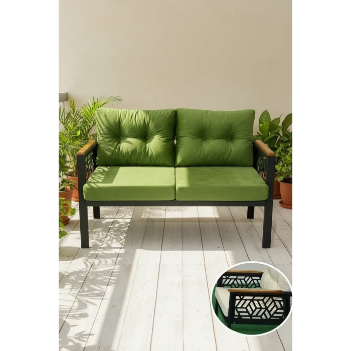 MELİSA Balkon-bahçe-kafe Çay Seti Koltuk Oturma Takımı-oturma Grubu,ofis Koltuğu 2li